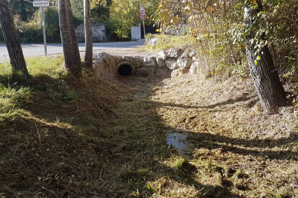 Vallat du Brusquet entretenu par le SMOP