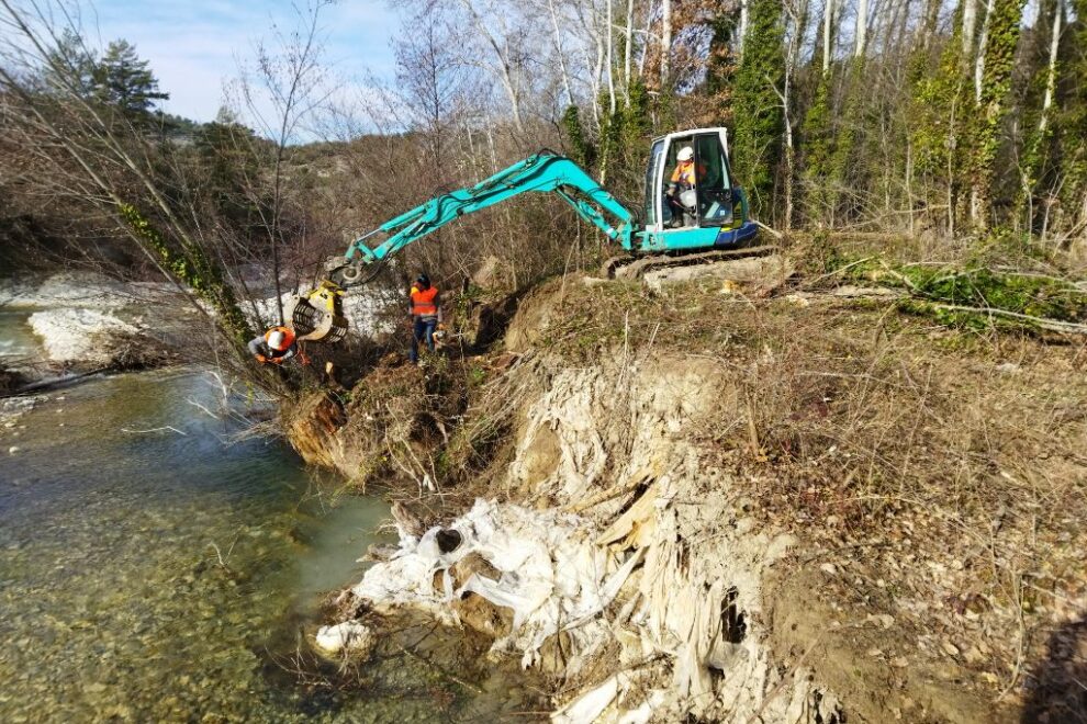 Démarrage travaux urgence Toulourenc
