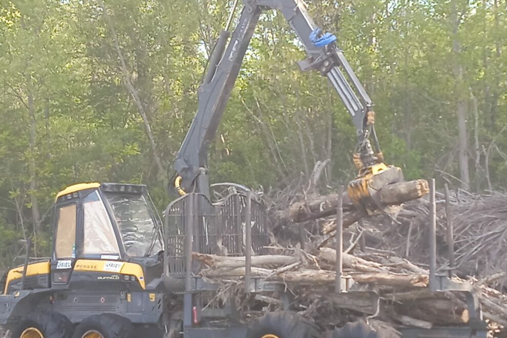 Intervention Embâcles SMOP Ouvèze