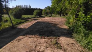 Travaux de sécurisation digue Sarrians v2 Travaux de sécurisation digue Sarrians