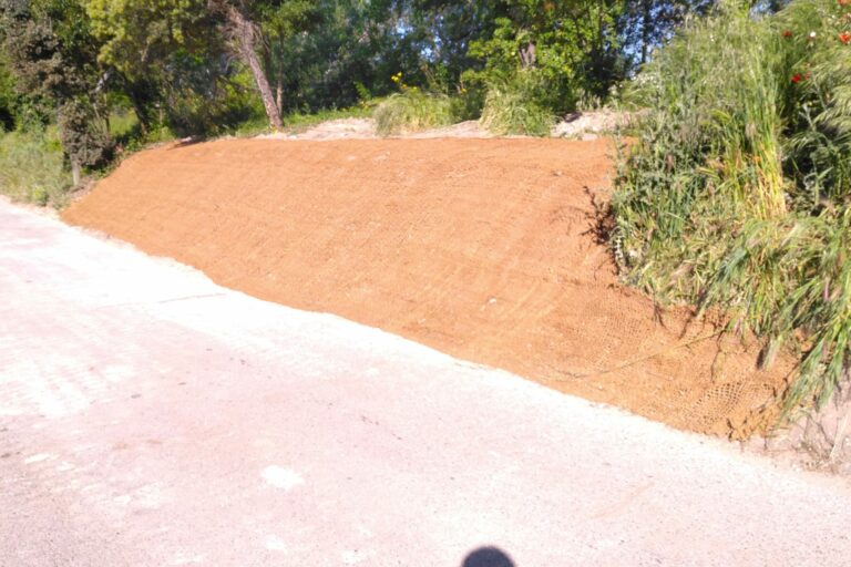 Travaux de sécurisation digue Sarrians